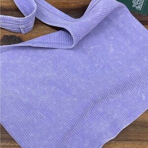Wild Fable Lavender Ribbed Tote Bag